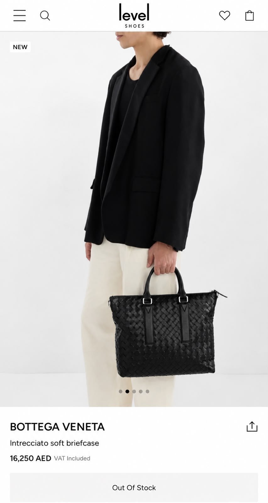 Bottega Veneta Tote Bag Soft Intrecciato - Black