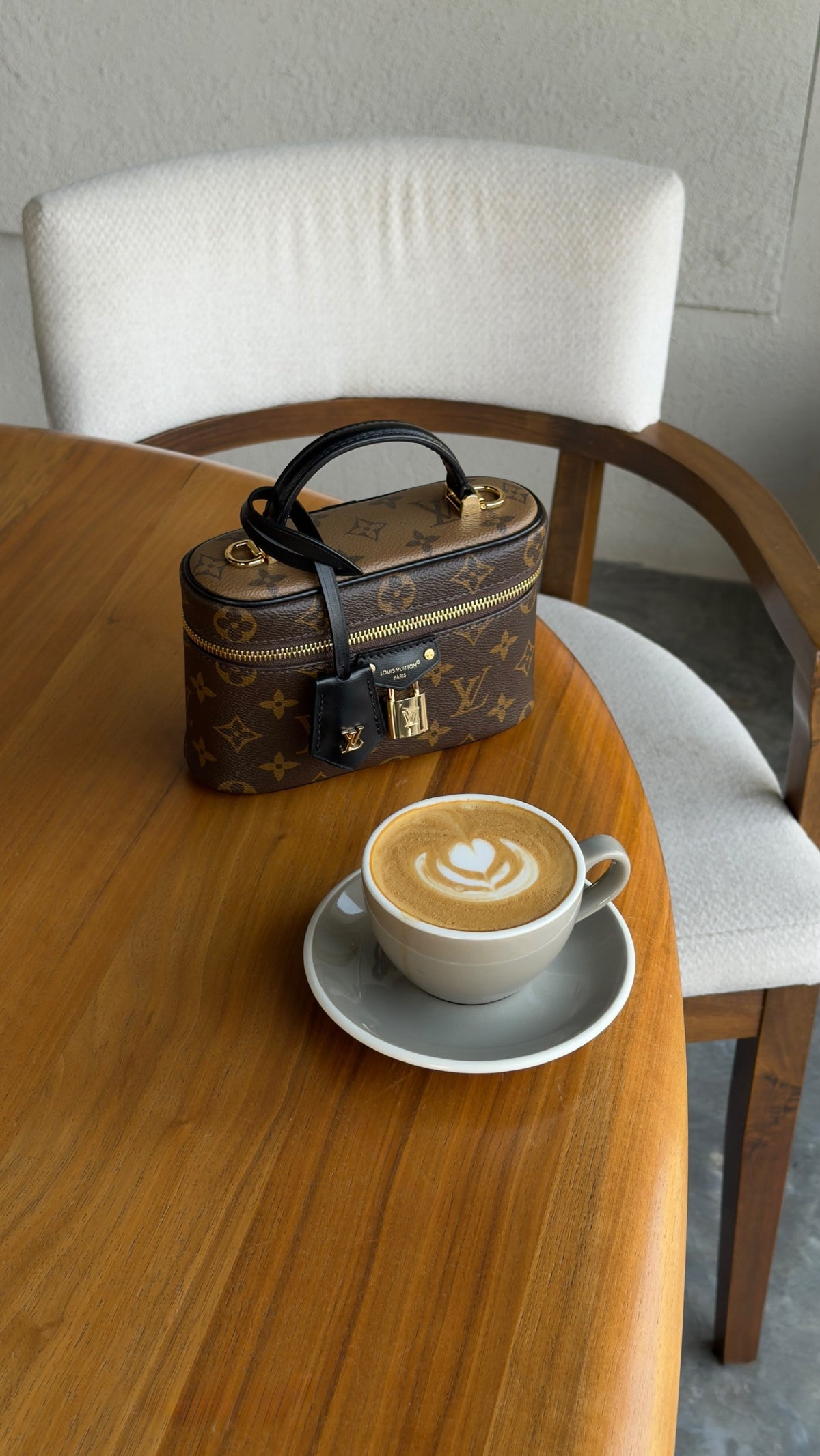 Louis Vuitton Vanity Chain Pouch - Brown Monogram