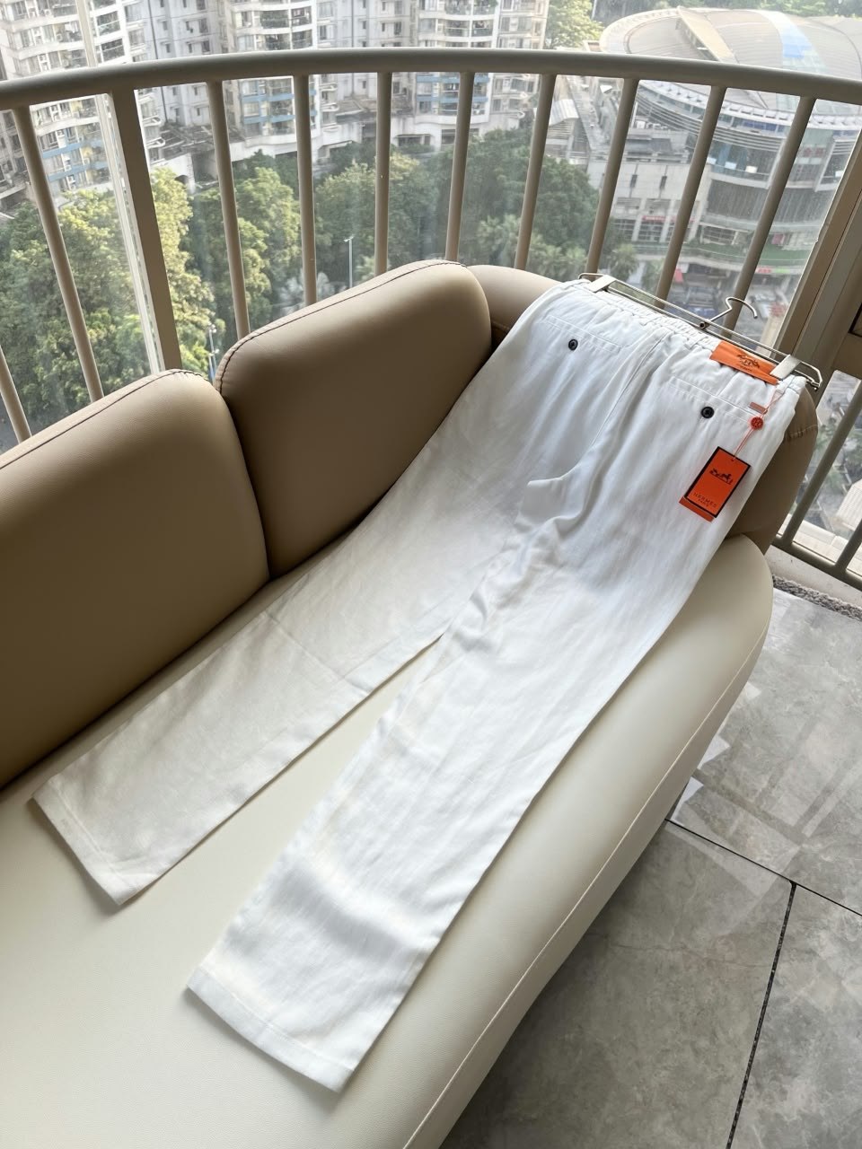 Hermès Pants - White