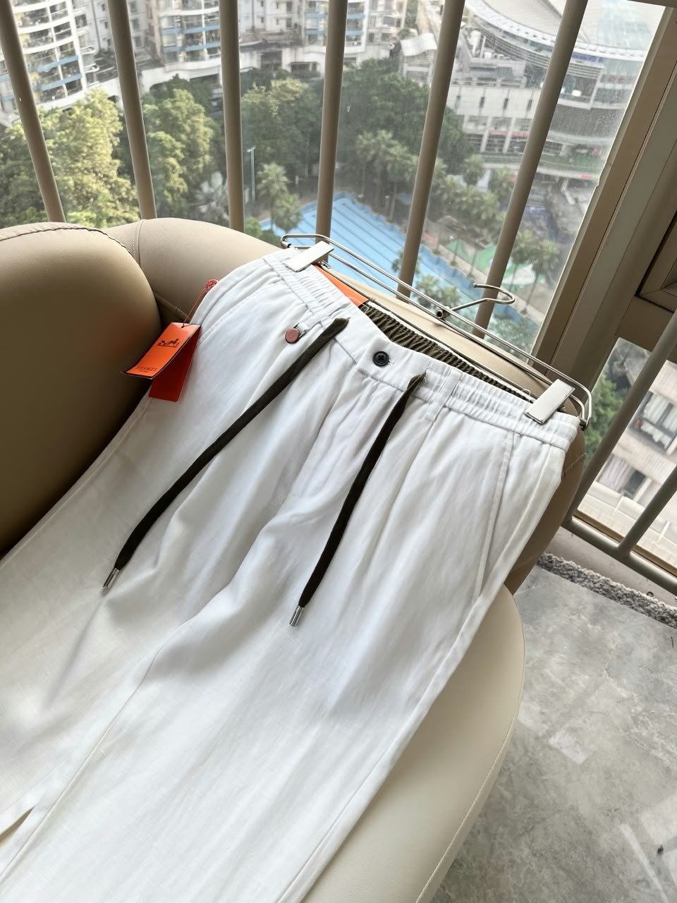 Hermès Pants - White