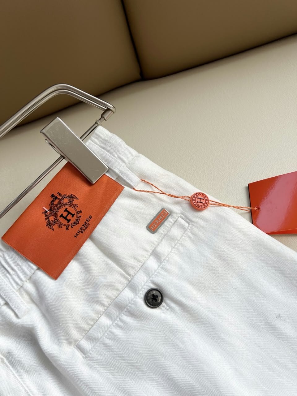 Hermès Pants - White