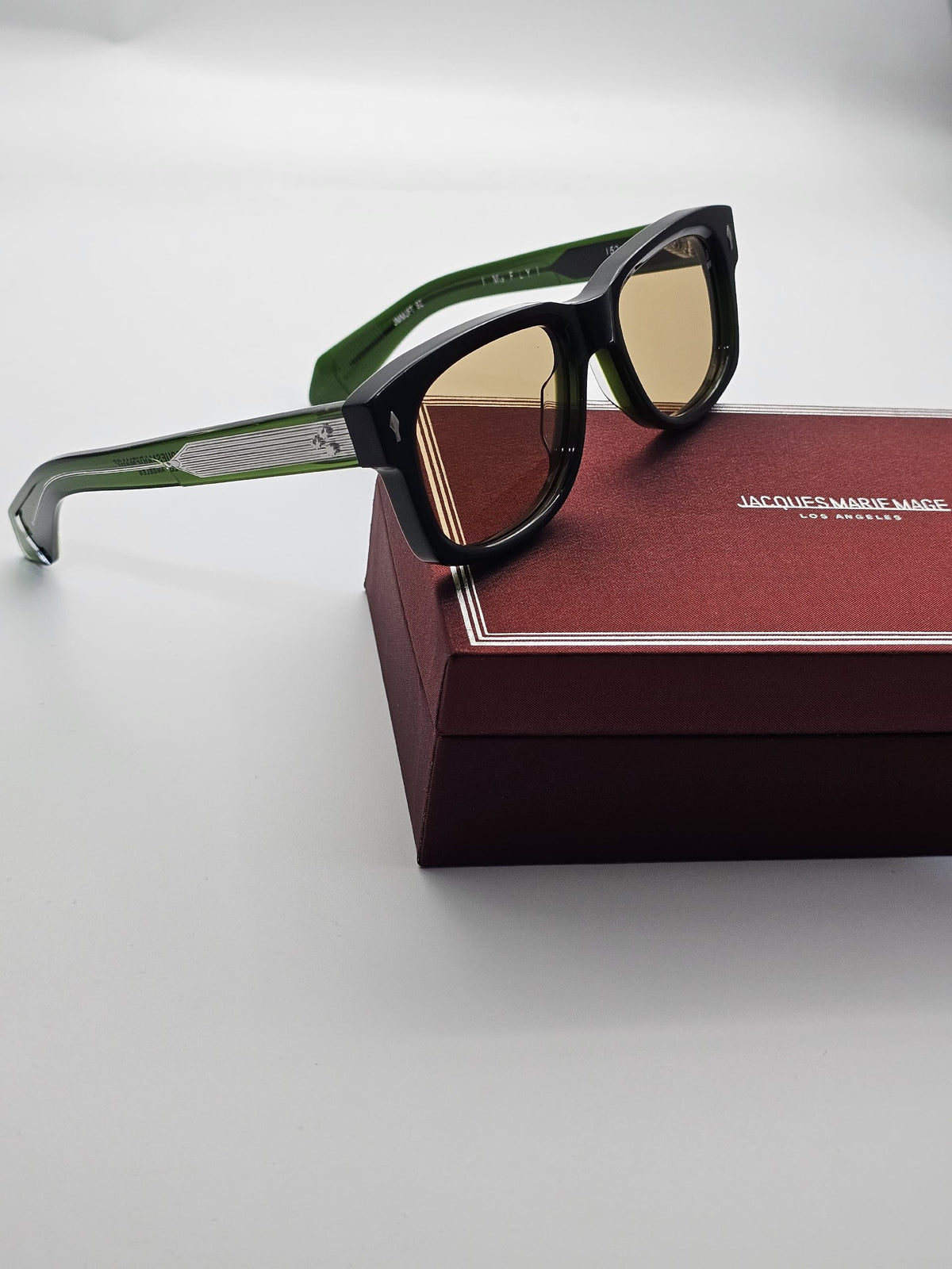 Jacques Marie Mage Angular Square Sunglasses - 