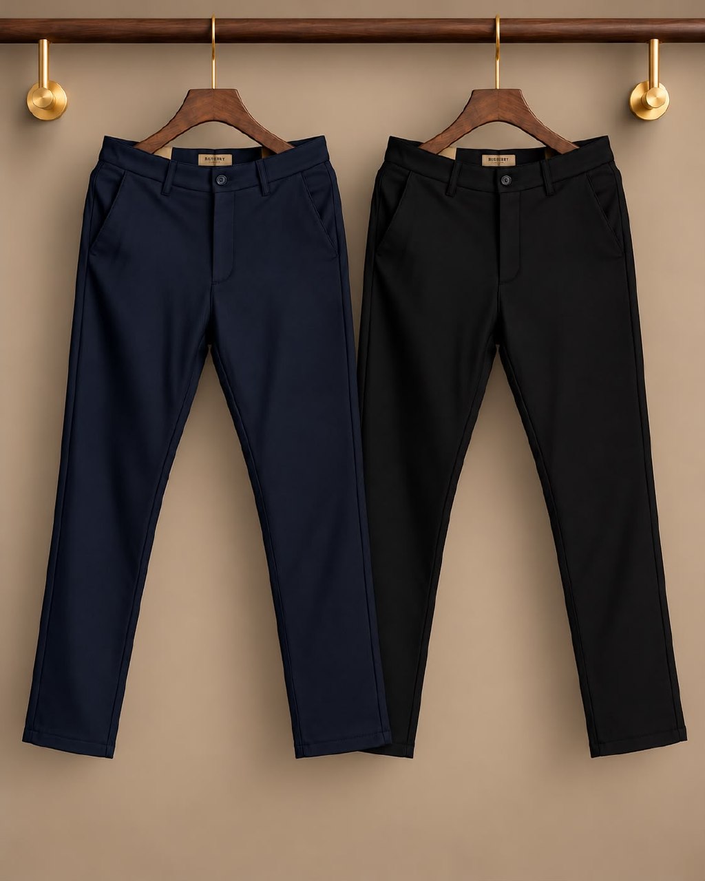 Burberry Pants - Navy, Black