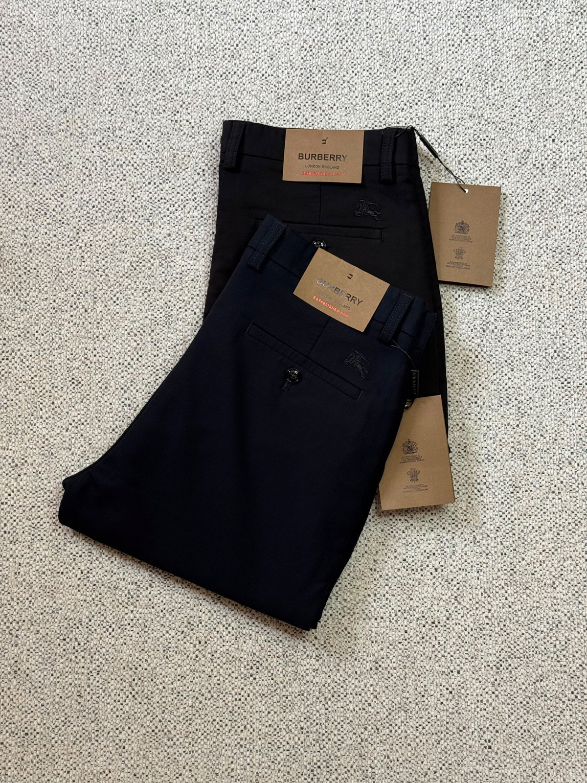 Burberry Pants - Navy, Black