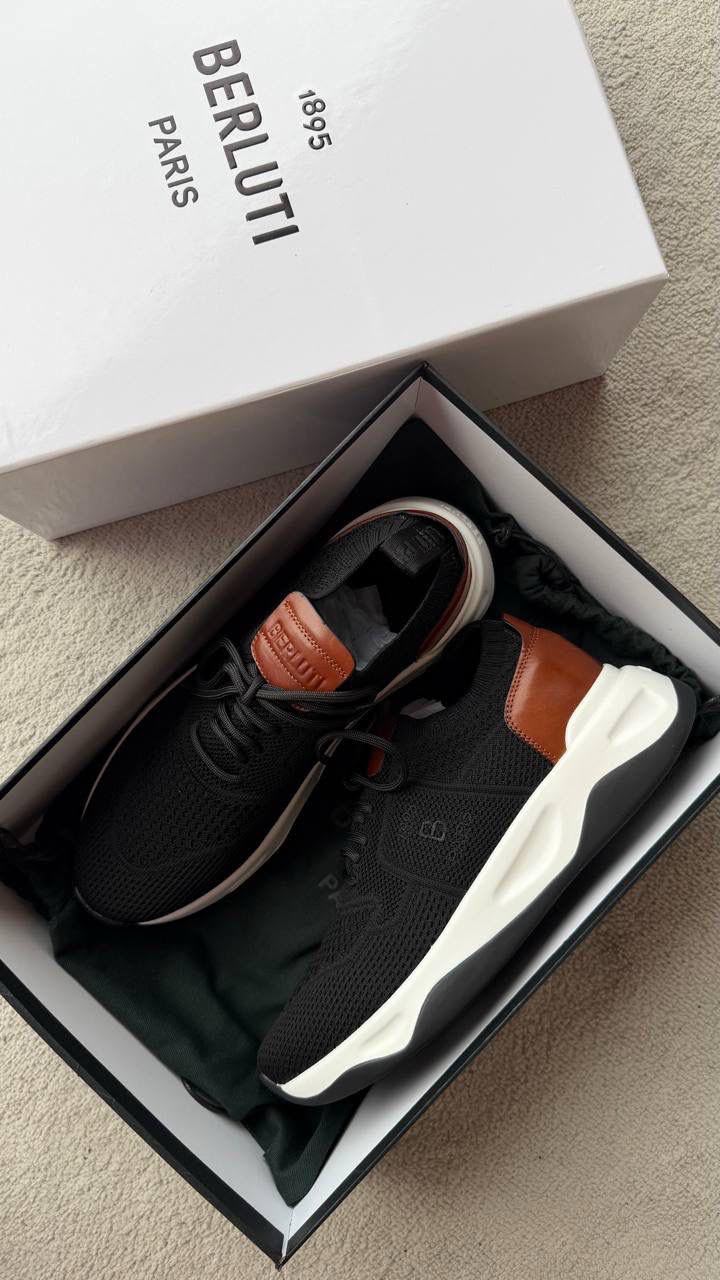 Berluti Sneakers - Black & Brown