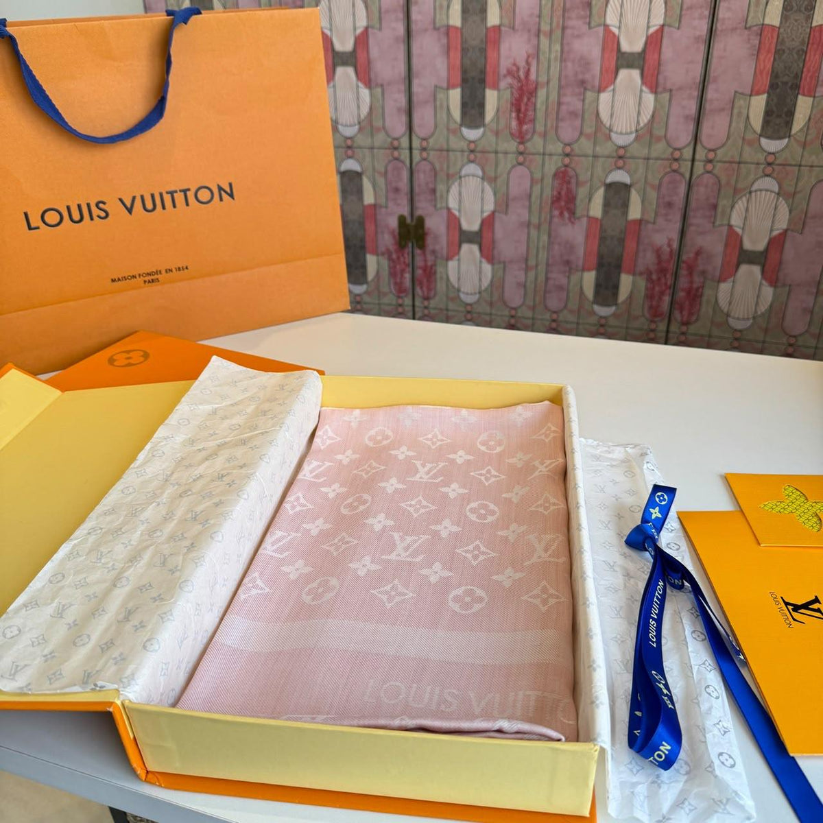 Louis Vuitton Scarf - Pink Monogram