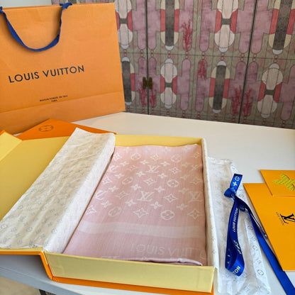 Louis Vuitton Scarf - Pink Monogram