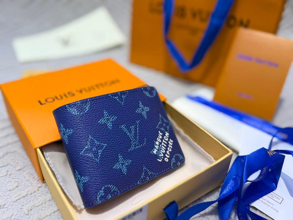 Louis Vuitton Wallet - Navy Monogram