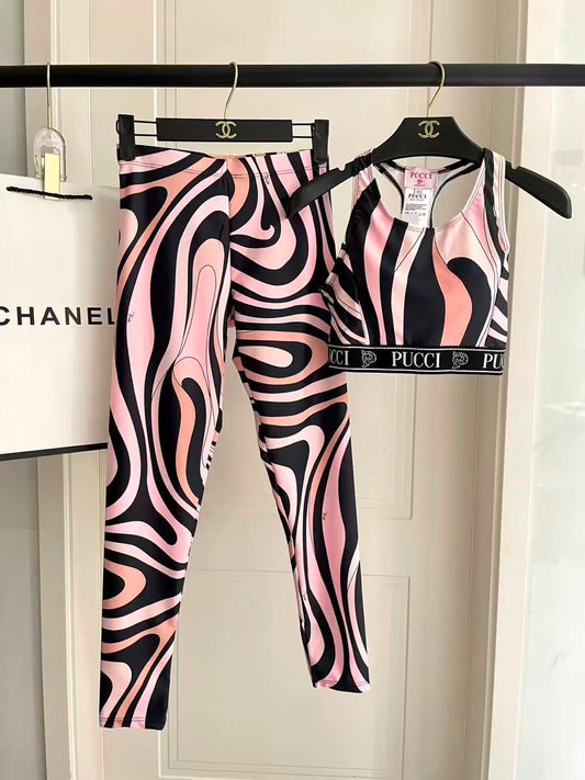 Emilio Pucci Scoop-Neck Set - Black