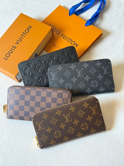 Louis Vuitton Wallet - Black, Dark Grey, Brown Checker, Brown Monogram