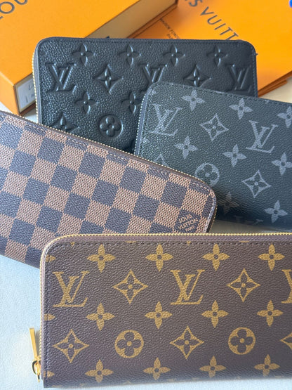 Louis Vuitton Wallet - Black, Dark Grey, Brown Checker, Brown Monogram