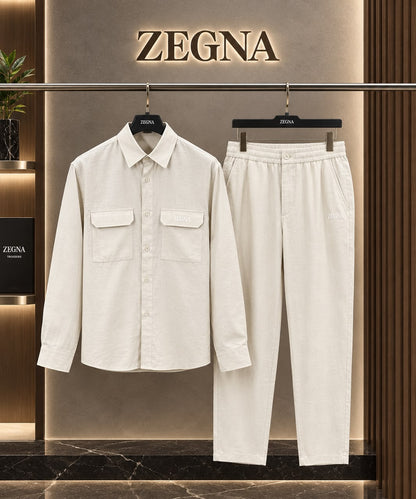 Zegna Set - White