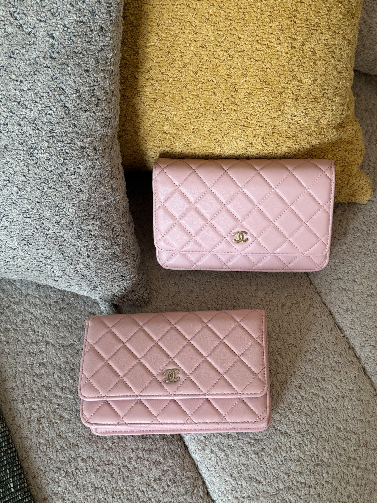Chanel Shoulder Bag - Pink, White, Navy, Black, Beige, Grey, Burgundy