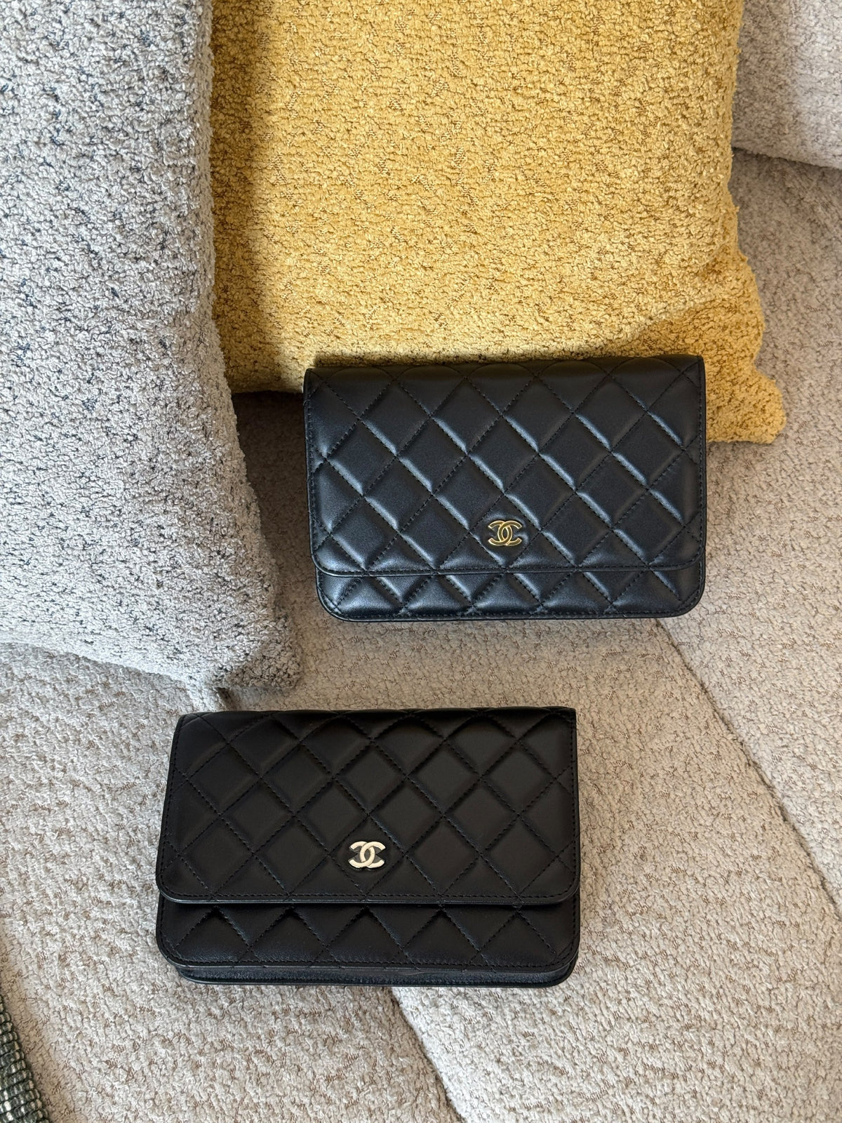 Chanel Shoulder Bag - Pink, White, Navy, Black, Beige, Grey, Burgundy