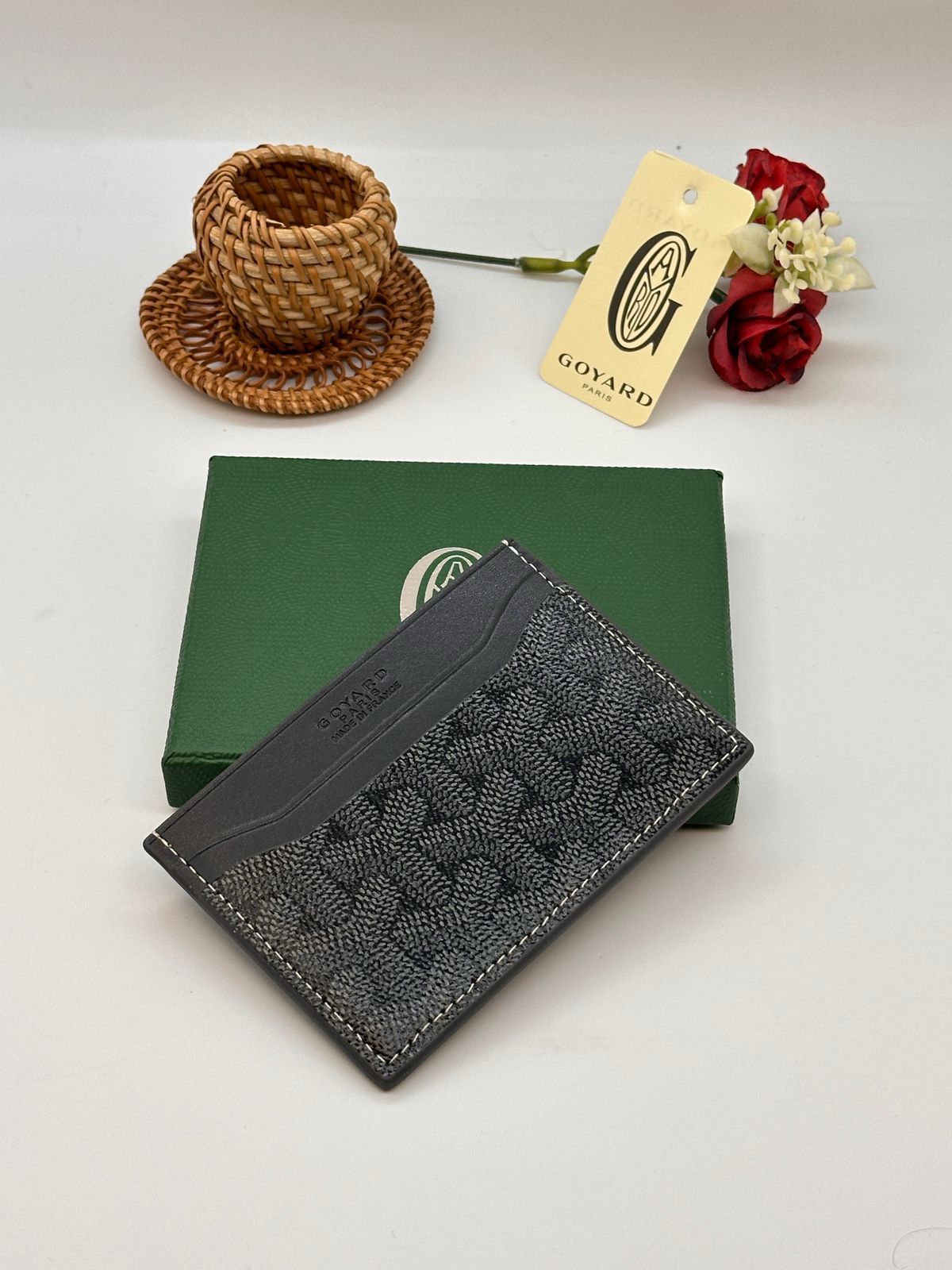 Goyard Card Holder - Black