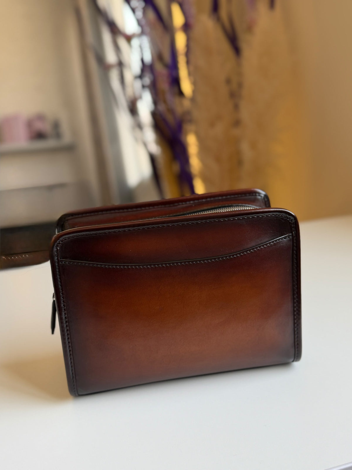 Berluti Crossbody Bag - Blue, Brown