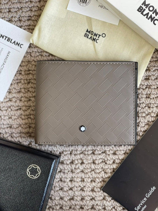 Montblanc Interlocking-Pattern Wallet - Beige