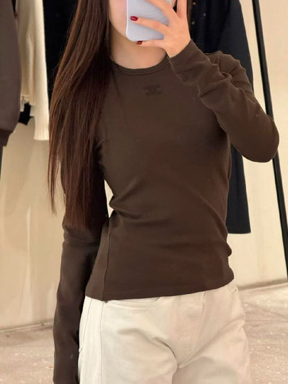 Chanel Sweatshirt - Brown, White