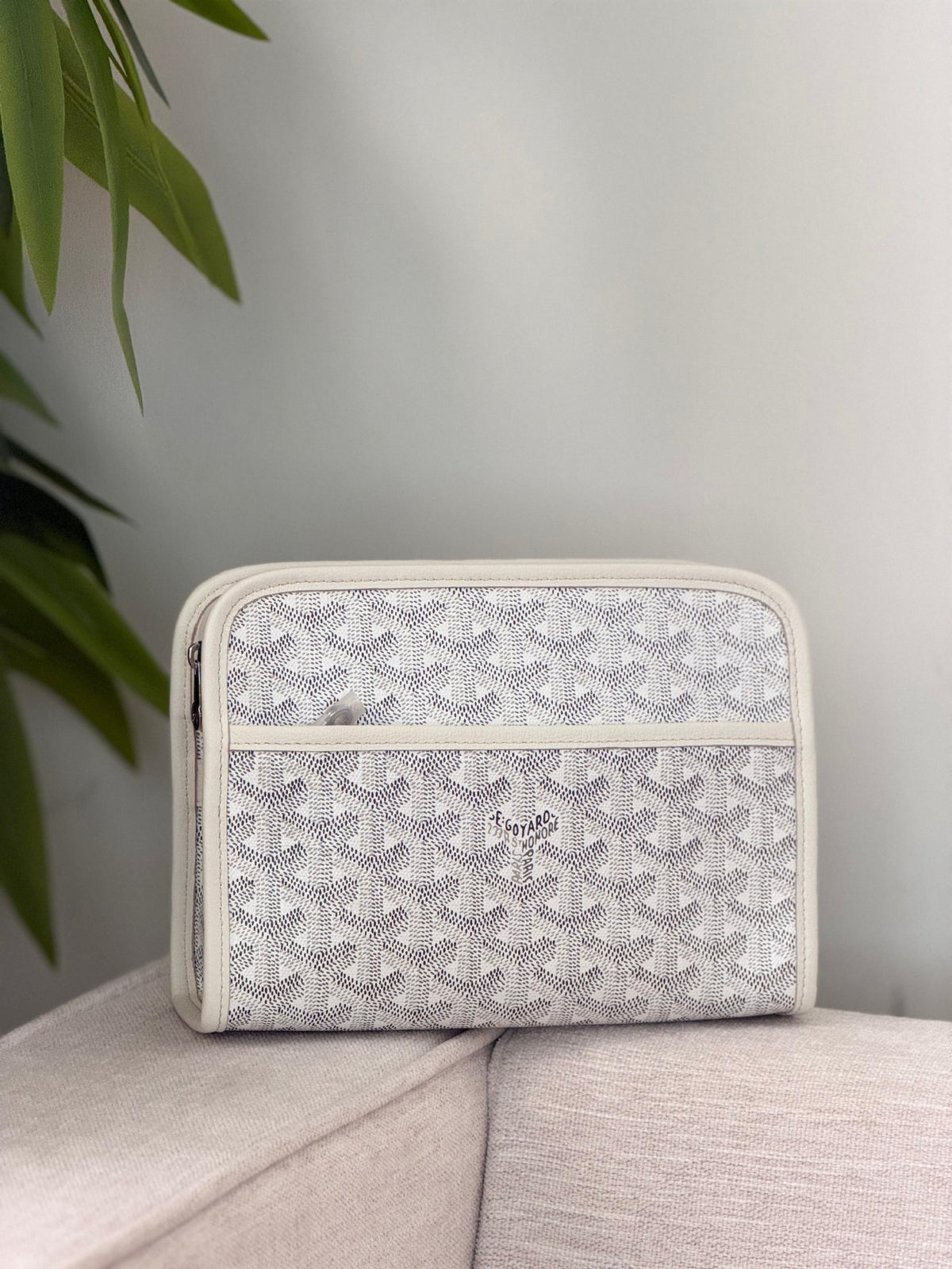 Goyard Toiletry Bag - White