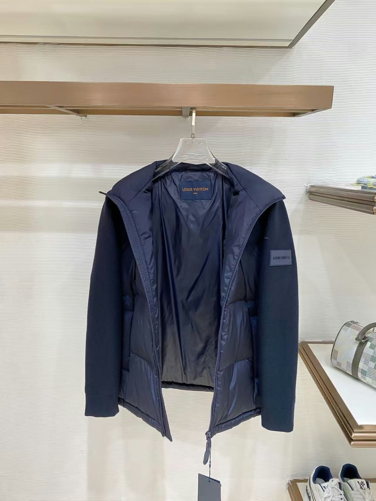 Louis Vuitton Puffer Jacket - Navy