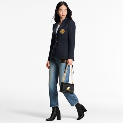 Louis Vuitton Wide-Leg Jeans Pants - Blue Monogram