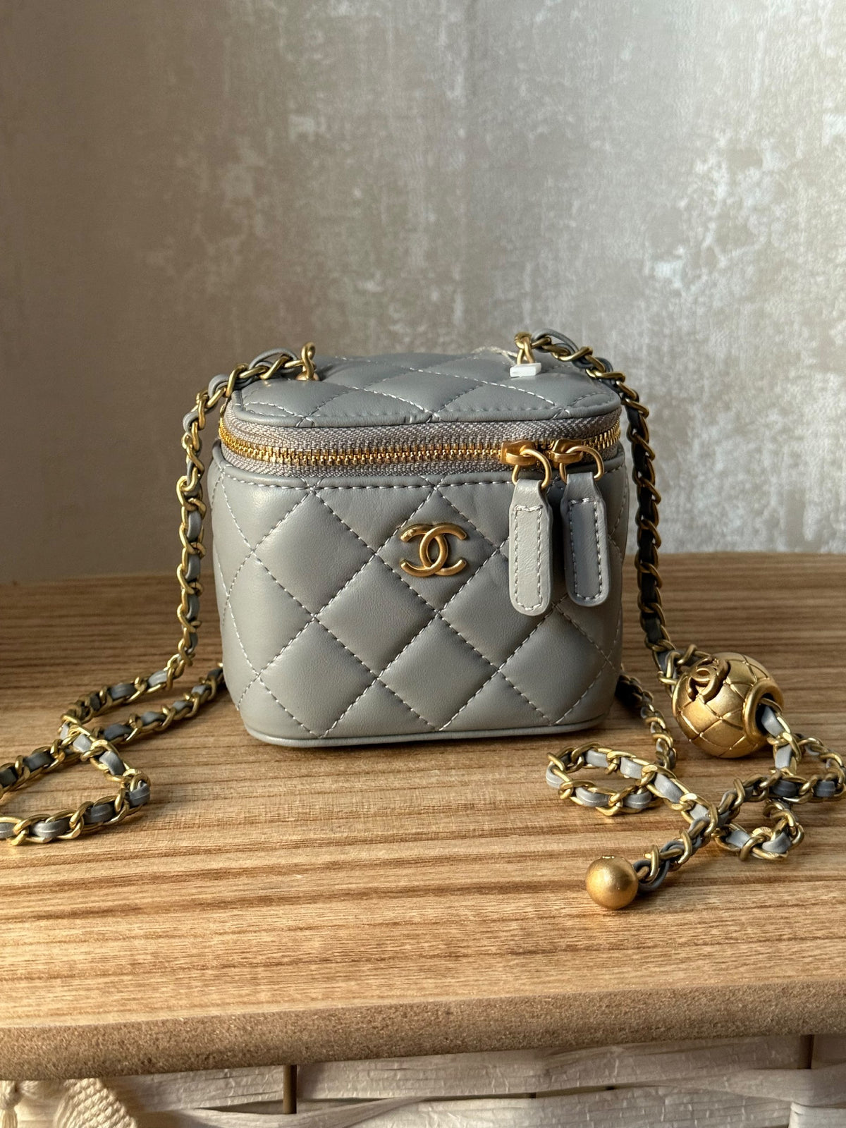 Chanel Shoulder Bag - Grey