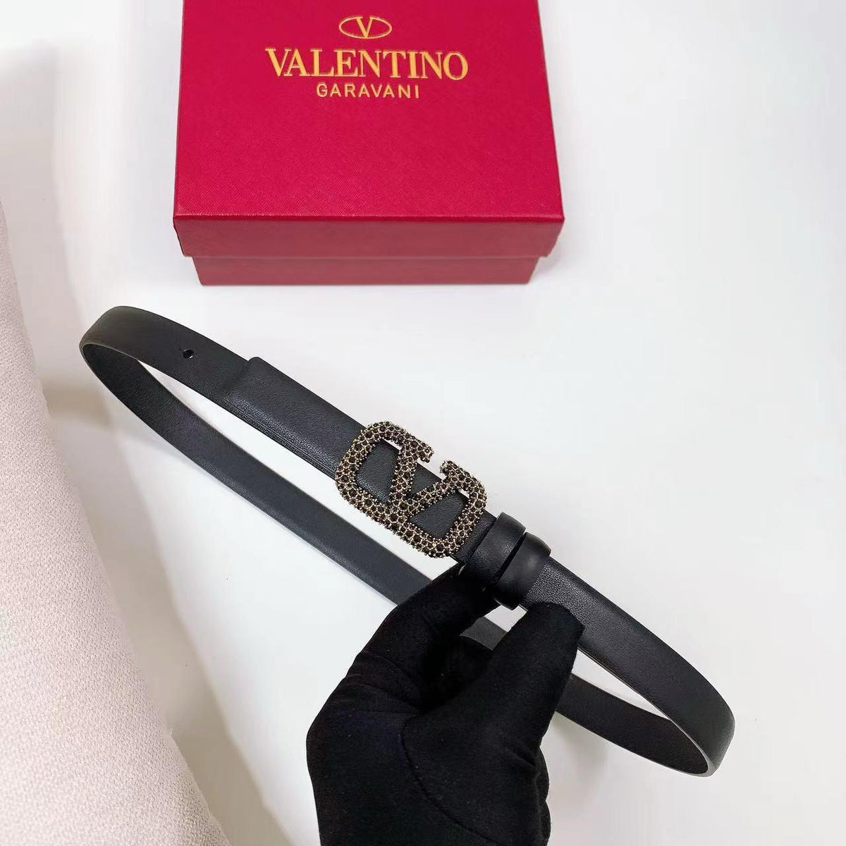 Valentino Belt - Black