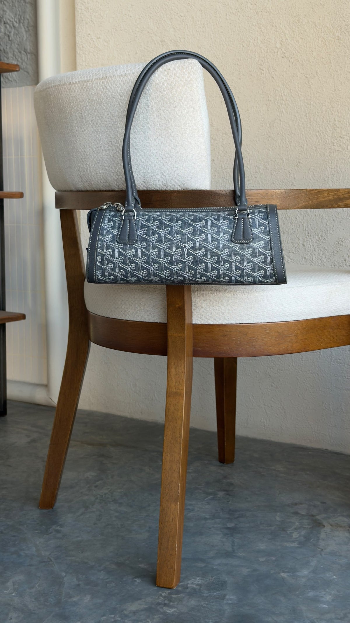 Goyard Shoulder Bag - Dark Grey