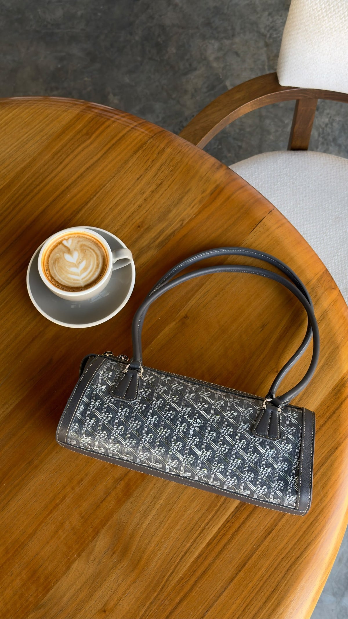 Goyard Shoulder Bag - Dark Grey