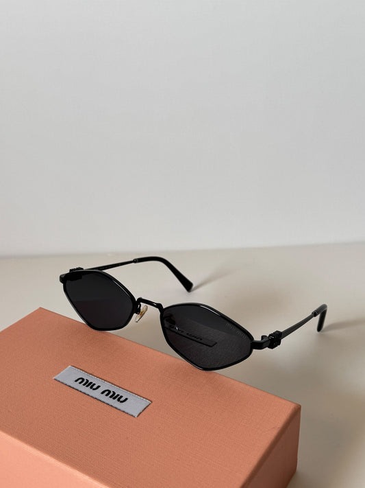 Miu Miu Slim Angular Sunglasses - 