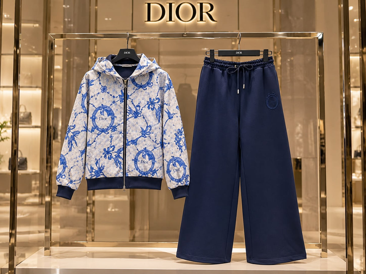 Dior Medallion Tracksuit - Navy