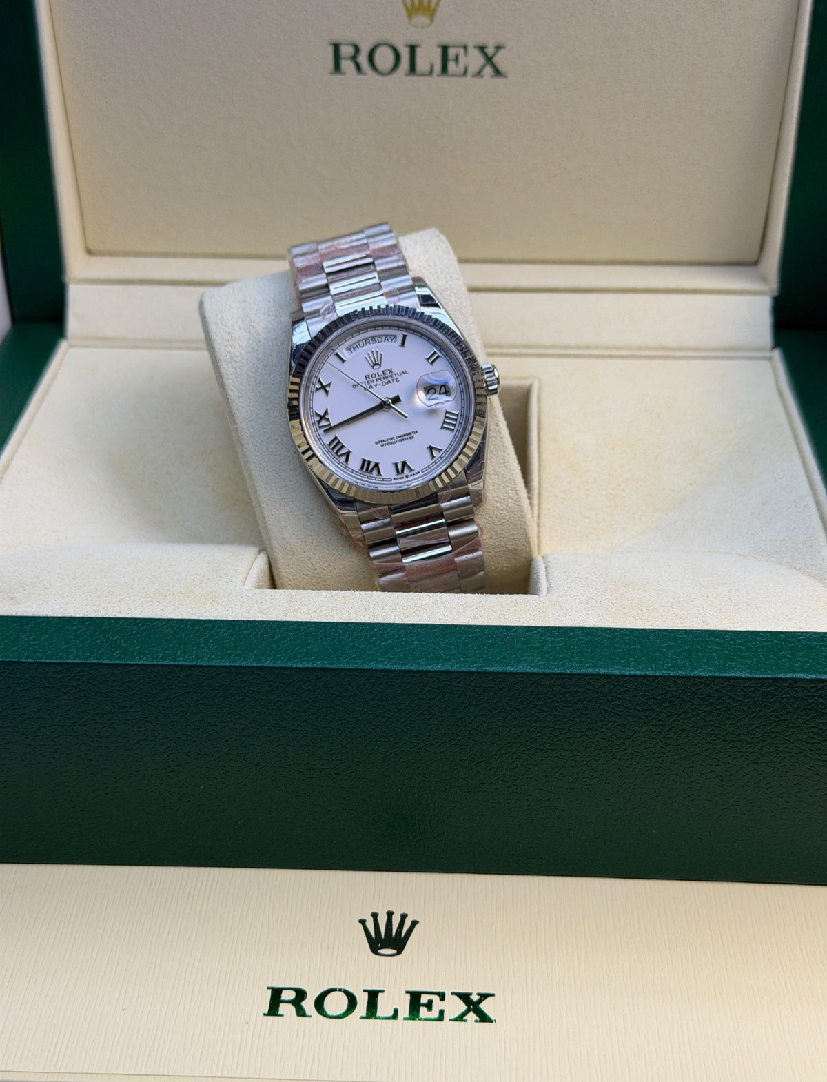 Rolex Watch Roman Day-Date - 