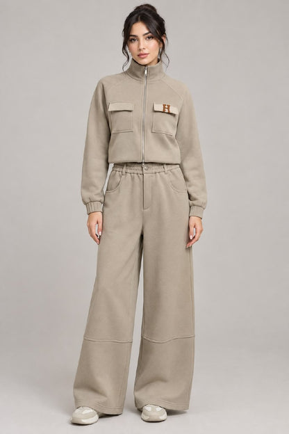 Hermès Tracksuit - Beige, Navy