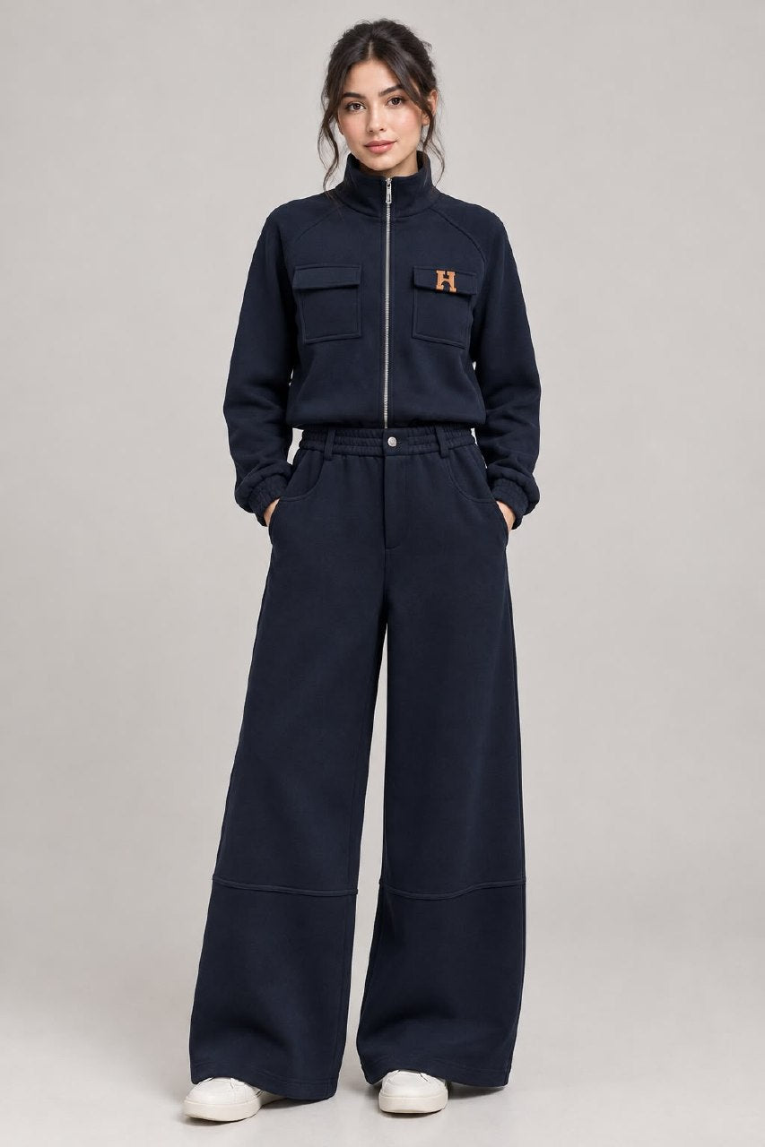Hermès Tracksuit - Beige, Navy