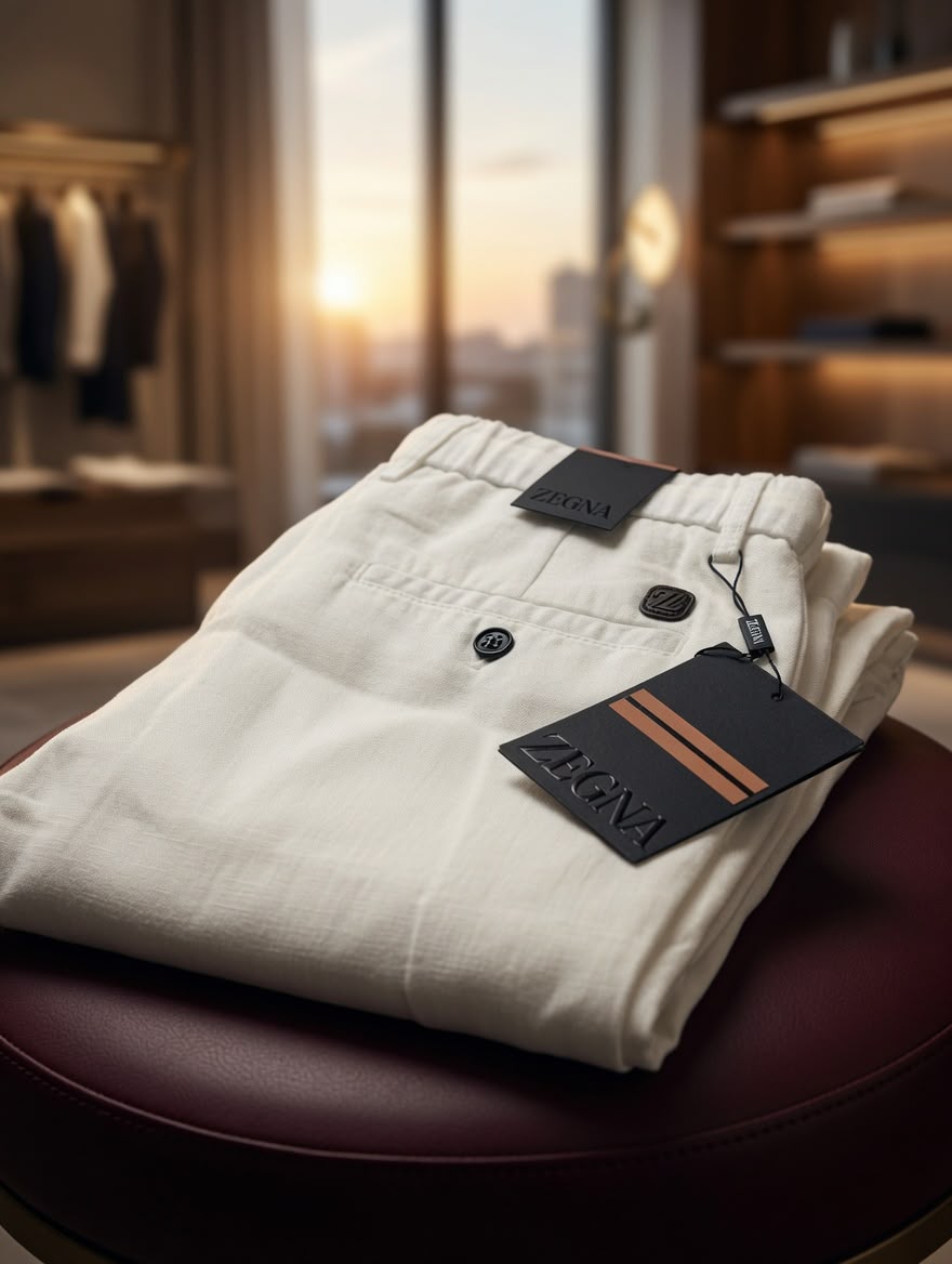 Zegna Pants - White