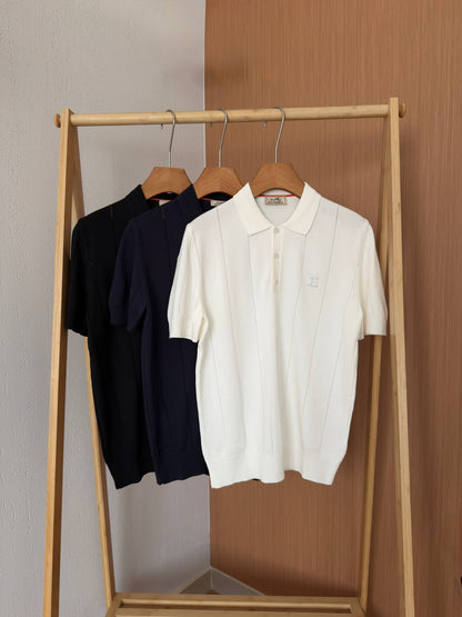 Hermes Polo Shirt - Black