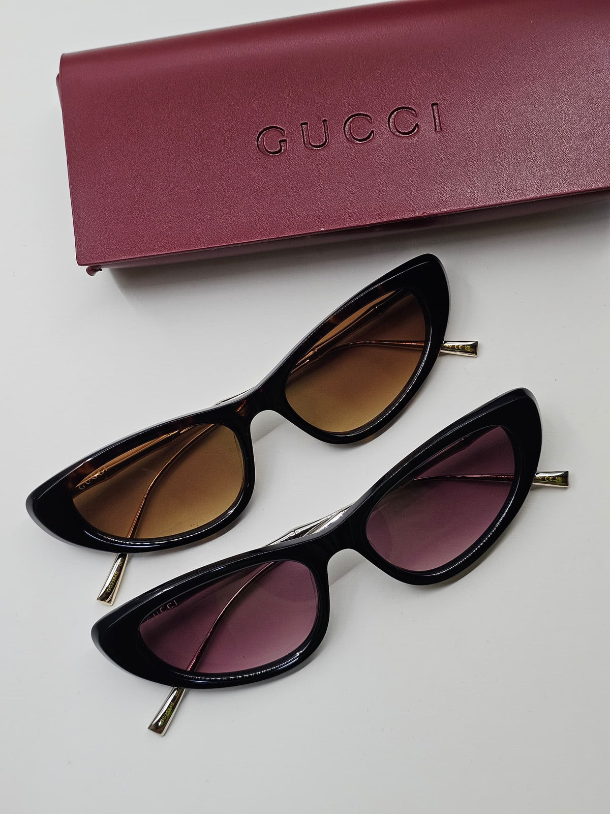 Gucci Sunglasses - Black & Pink