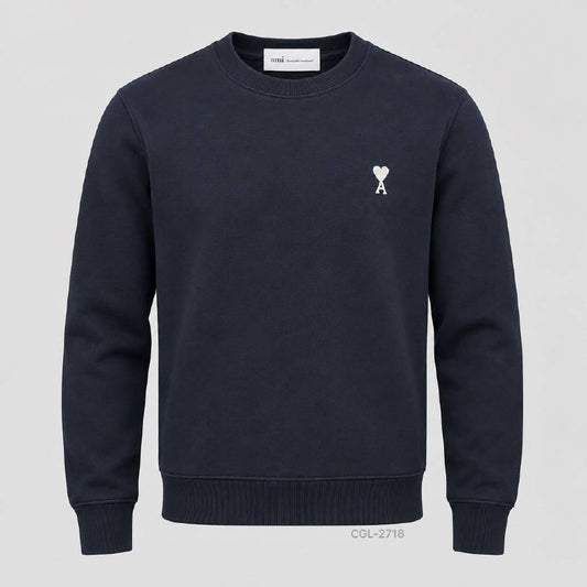 Ami Paris Sweatshirt - Navy
