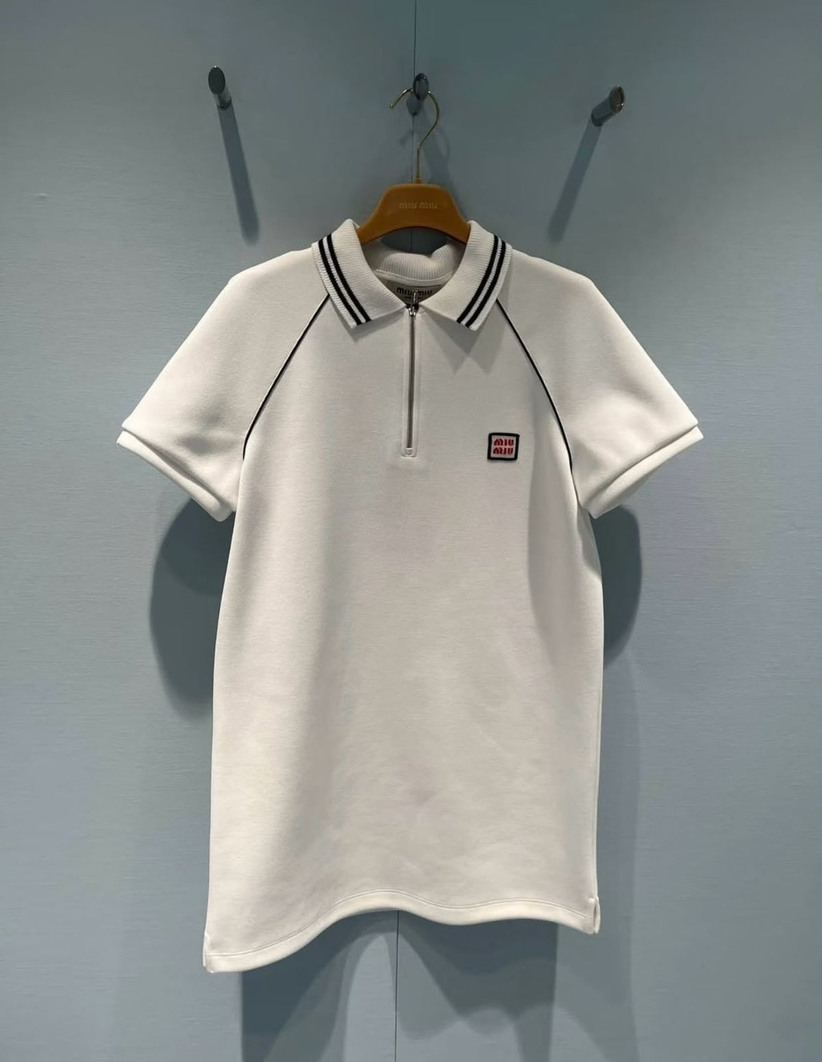 Miu Miu Polo Dress - White