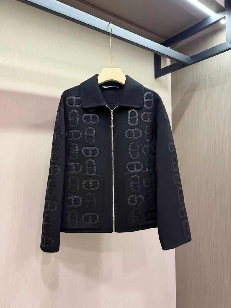 Hermes Jacket - Black, Brown