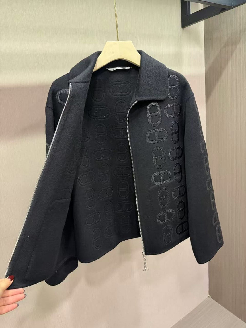 Hermes Jacket - Black, Brown