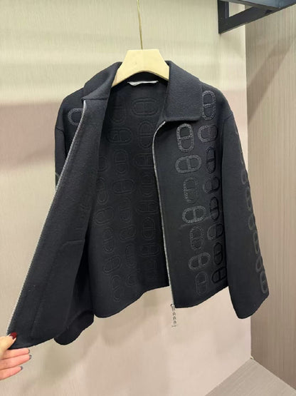Hermes Jacket - Black, Brown