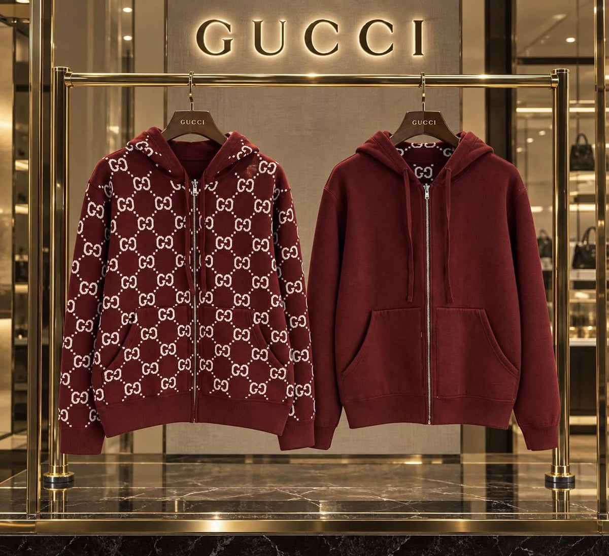 Gucci Reversible Hoodie - 