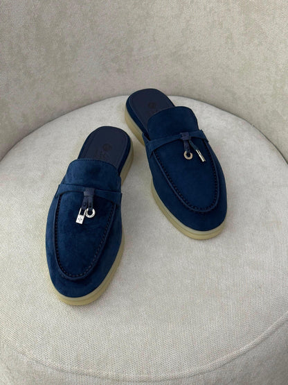 Loro Piana Mule - Navy