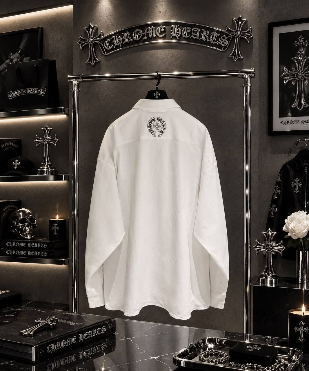 Chrome Hearts Long Sleeve Shirt - 