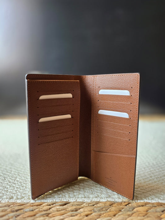 Louis Vuitton Brazza Monogram Wallet - Brown Monogram