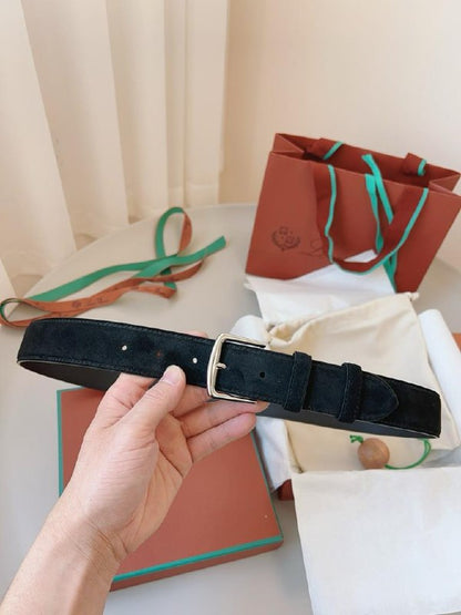 Loro Piana Belt - Black