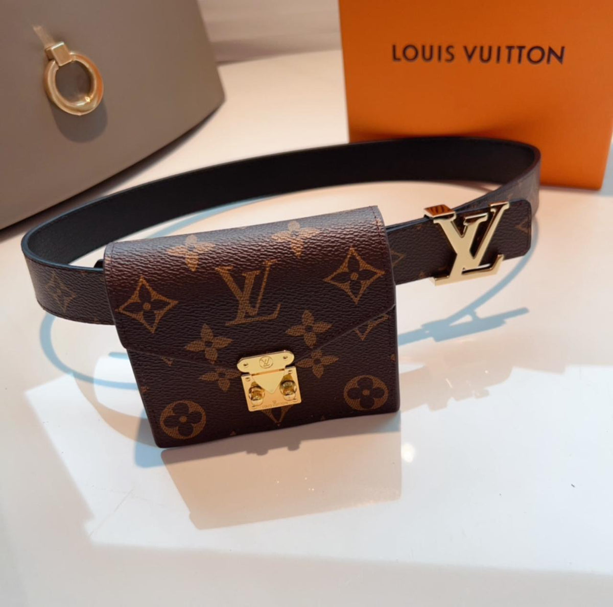 Louis Vuitton Belt Bag - Brown Monogram