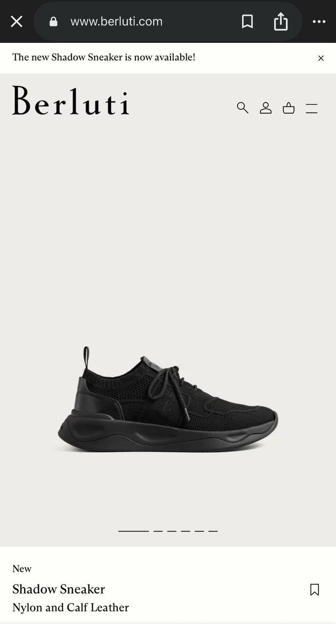 Berluti Sneakers - Black