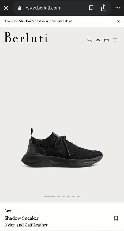 Berluti Sneakers - Black